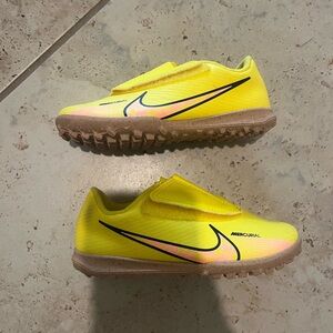 Nike Kids Yellow Mercurial Sneakers